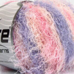 Roze|Lila|Licht Zalm Eyelash Yarns 8x50gr