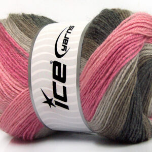 Bruin|Roze tinten|Grijs Tinten Herfst Winter Garens 4x100gr
