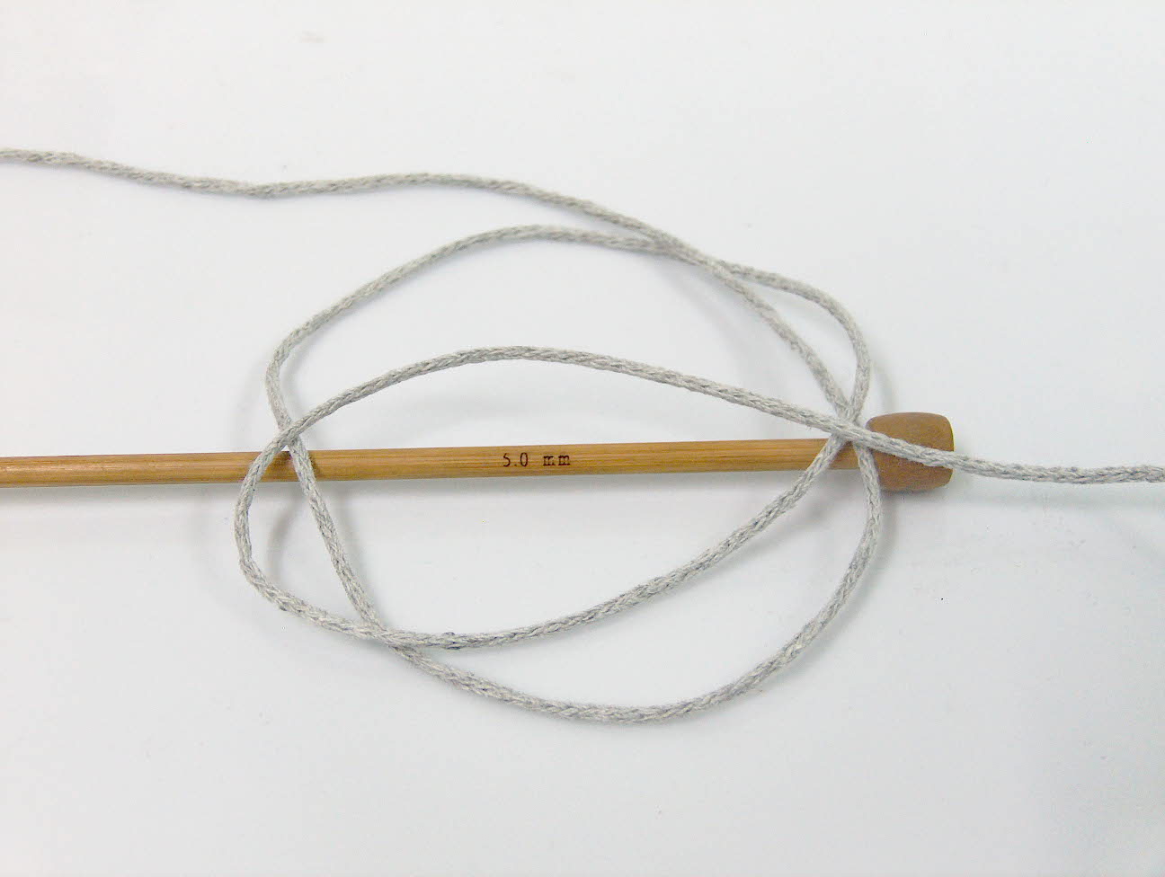 Licht Grijs Crochet Embroidery NeedleCraft HandCraft 1xgr