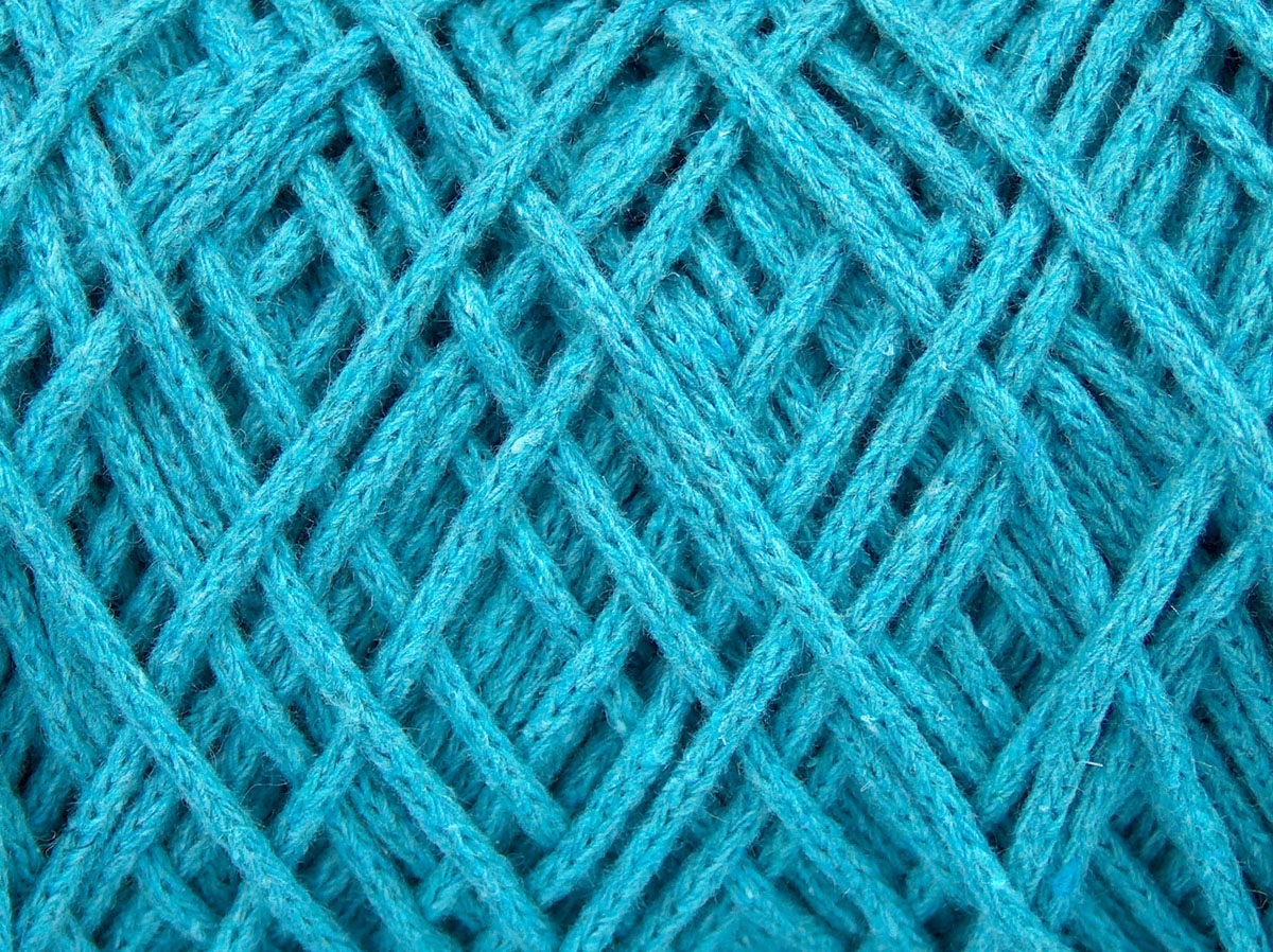 Turkoois Crochet Embroidery NeedleCraft HandCraft 1xgr
