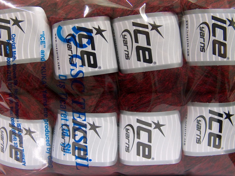 Zwart|Rood|Bordeaux Lente Zomer Garens 8x50gr