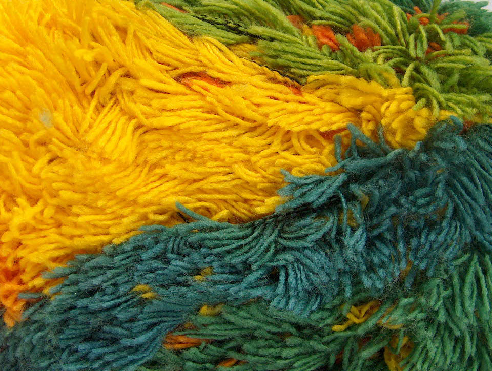 Roze|Blauw|Lila|Geel|Groen Tinten Closeout Yarns 4x100gr