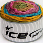 Bruin|Roze|Paars|Turkoois|Goud|Khaki Cakes Yarns 2x150gr