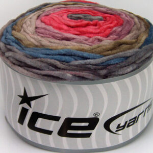 Lila|Grijs|Kameel|Zalm|Jeans Blauw Cakes Yarns 2x150gr