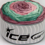 Kastanjebruin|Groen Tinten|Roze tinten Cakes Yarns 2x150gr