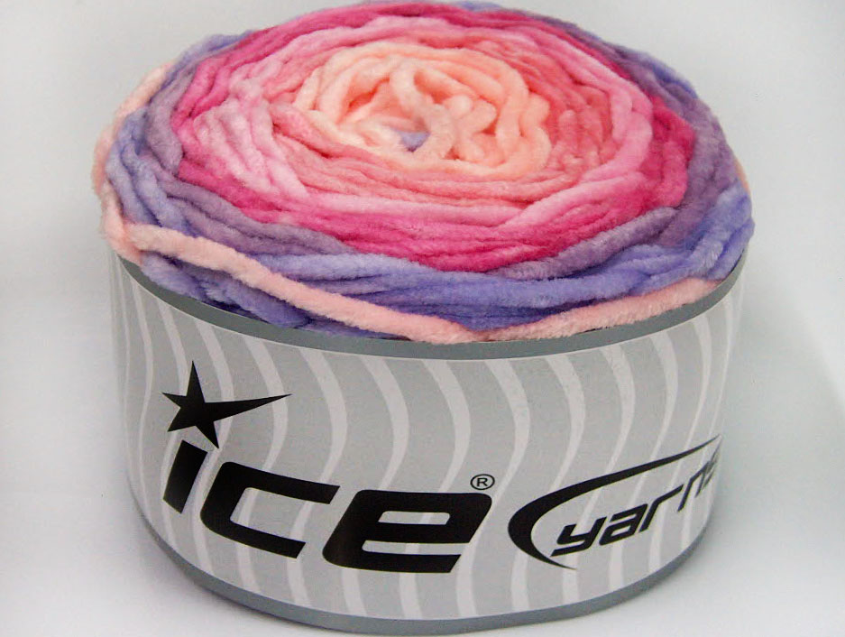 Zalm|Lila tinten|Roze tinten Cakes Yarns 2x150gr