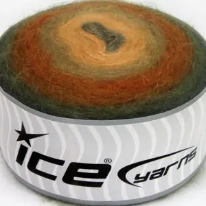 Bruin Tinten|Khaki|Licht Zalm Cakes Yarns 2x200gr