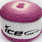 Wit|Orchidee tinten Cakes Yarns 2x150gr