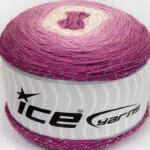 Wit|Orchidee tinten Cakes Yarns 2x150gr