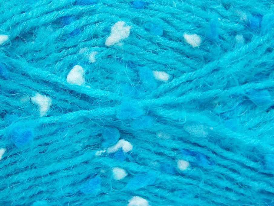 Wit|Turkoois Custom Blend Yarns 3x100gr