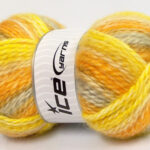 Geel|Goud|Licht Grijs Herfst Winter Garens 2x150gr