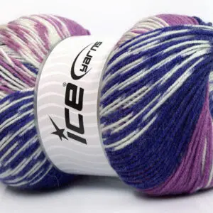Wit|Paars|Lila Herfst Winter Garens 2x150gr