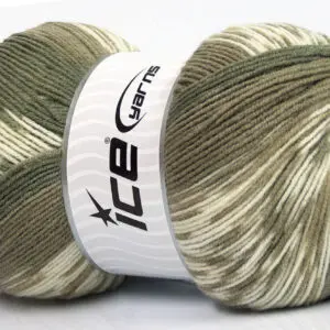 Crème|Khaki|Beige Herfst Winter Garens 2x150gr