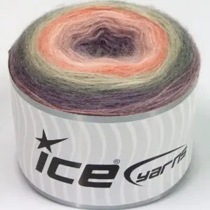 Roze|Lila|Grijs|Zalm Cakes Yarns 2x150gr