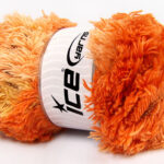 Oranje|Koper|Licht Zalm|Olijfgroen Closeout Yarns 4x100gr