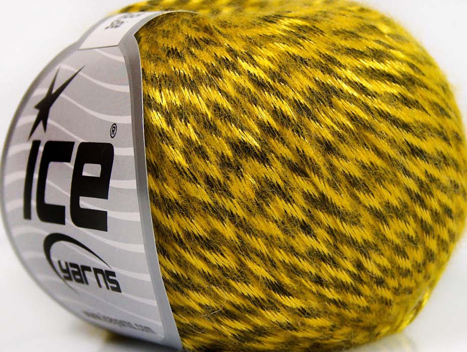 Zwart|Goud Herfst Winter Garens 8x50gr