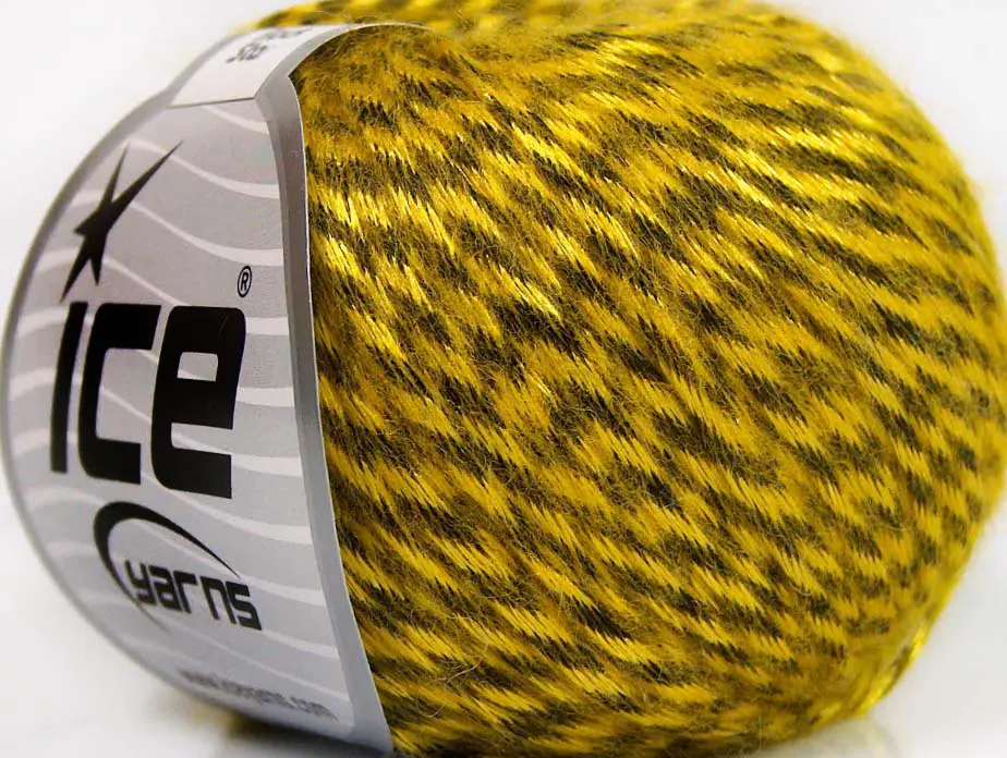 Zwart|Goud Herfst Winter Garens 8x50gr