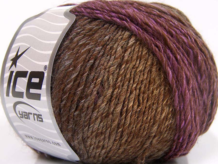 Paars|Bruin Tinten Herfst Winter Garens 8x50gr