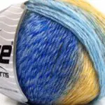 Blauw|Goud Tinten Herfst Winter Garens 8x50gr