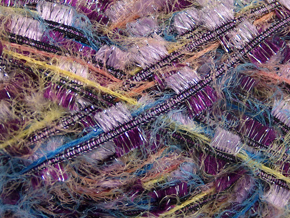 Zwart|Blauw|Lila|Licht Groen|Fuchsia|Zalm Closeout Yarns 8x50gr