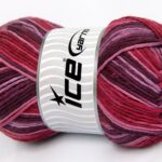 Rood|Kastanjebruin|Roze tinten Lente Zomer Garens 2x200gr