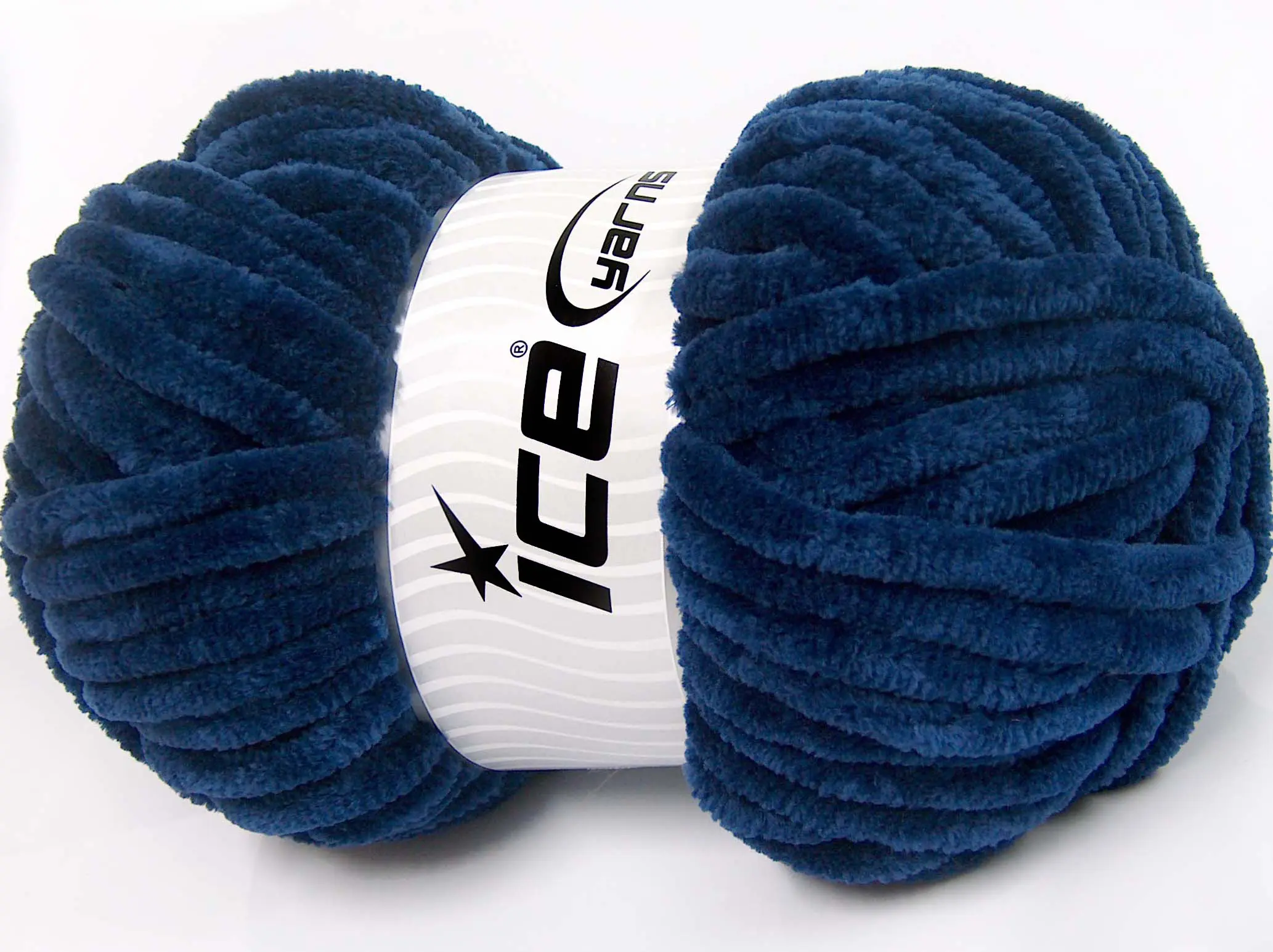 2-Pack Chunky Chenille-garen for het handbreien van dekens