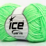 Neon groen Lente Zomer Garens 8x50gr