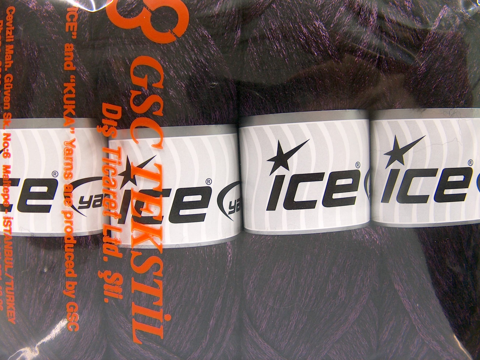 Zwart|Paars Herfst Winter Garens 4x100gr