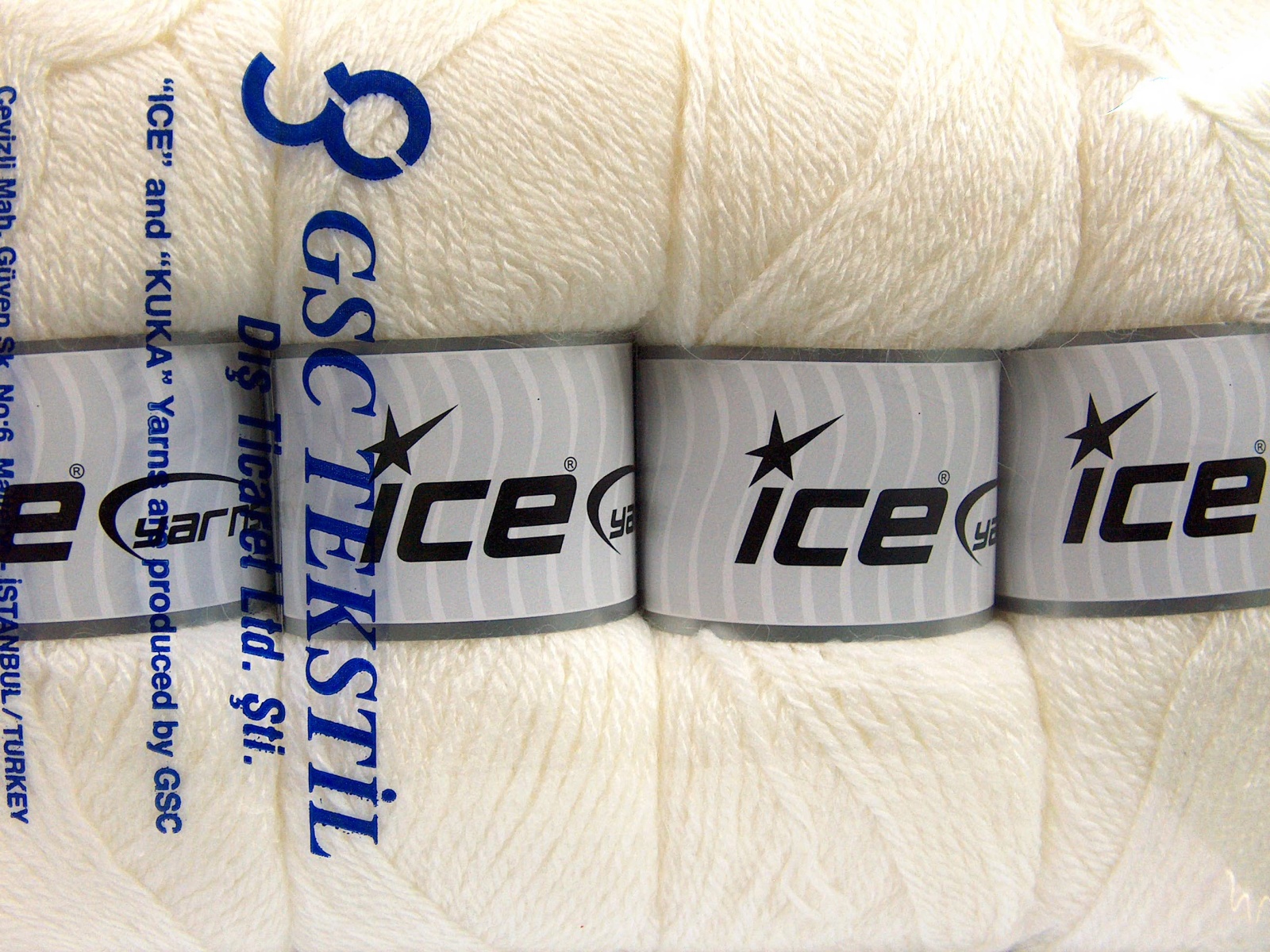Wit Alpaca Wol Bestellen Luxe Premium Garens 4x100gr