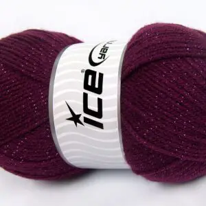 Bordeaux Metallic Yarns 4x100gr