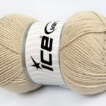 Licht Beige Lente Zomer Garens 4x100gr