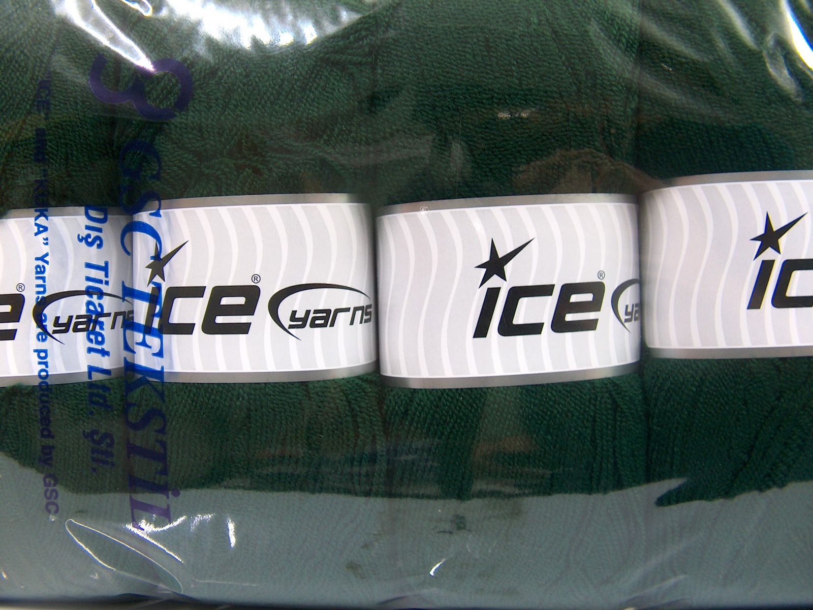 Donkergroen Basic – Plain Yarns 4x100gr