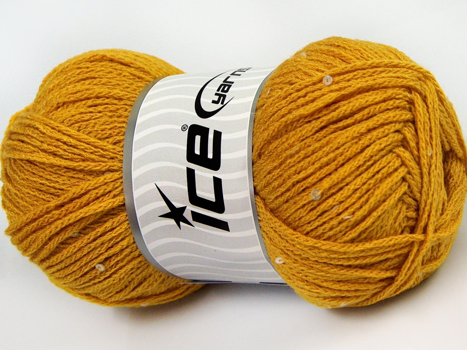 Goud Boucle – Paillette – PomPom Yarns 4x100gr