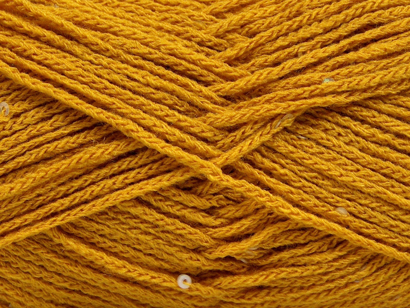 Goud Boucle – Paillette – PomPom Yarns 4x100gr