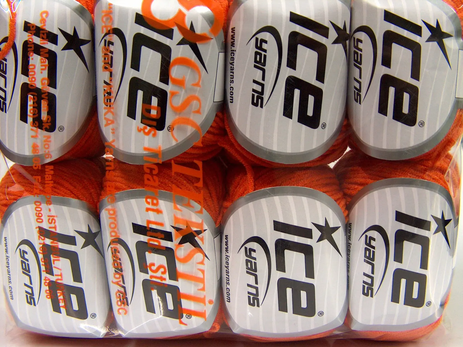 Oranje Baby Garens – 55% Modal 45% Acryl haakgaren – 8x50gr