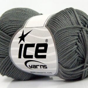 Donkergrijs Lente Zomer Garens 6x50gr