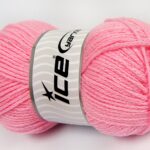 Roze Boucle – Paillette – PomPom Yarns 4x100gr