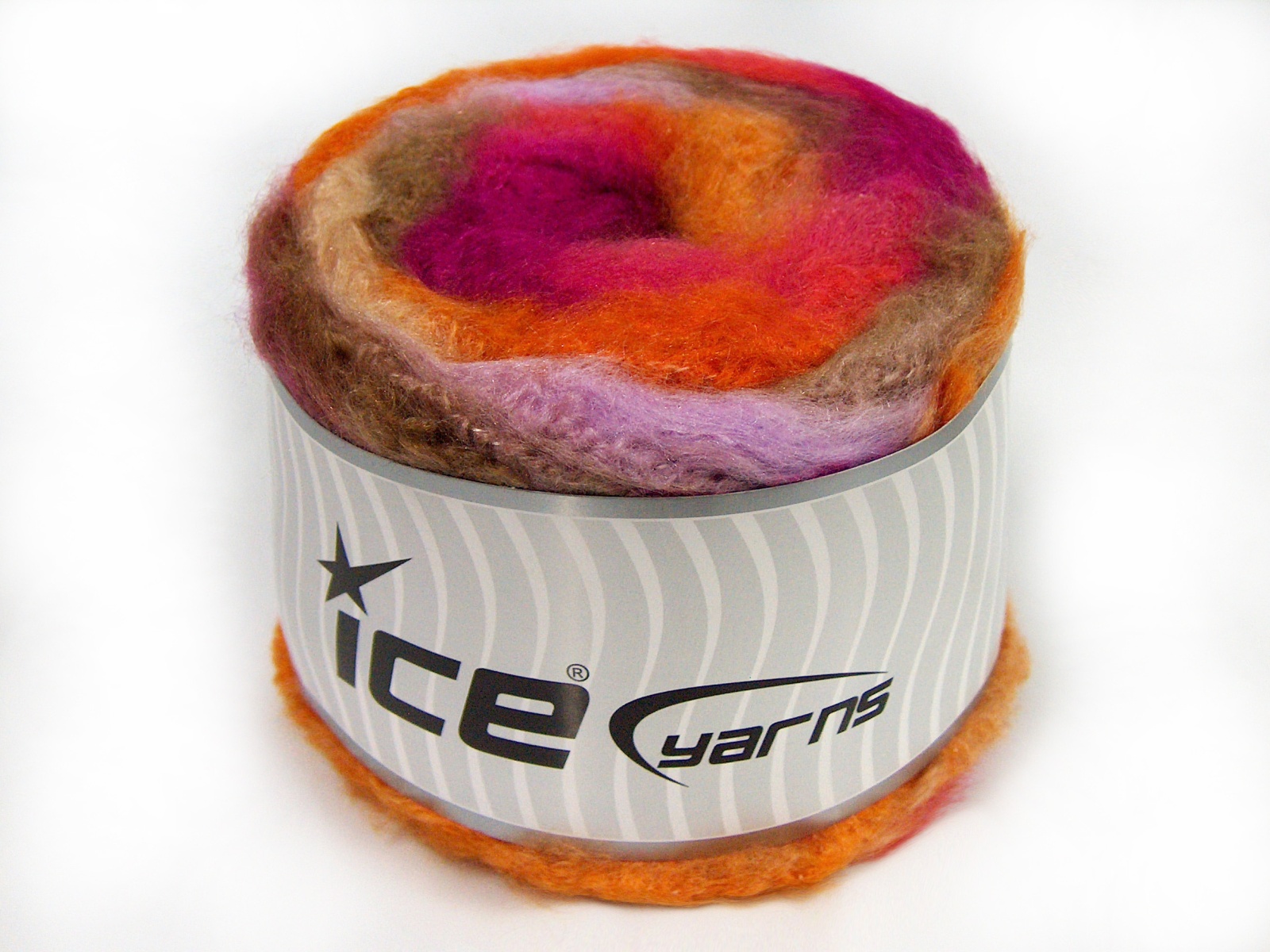 Roze|Lila|Oranje|Kameel Cakes Yarns 2x150gr