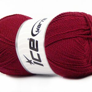 Bordeaux Crochet Embroidery NeedleCraft HandCraft 4x100gr