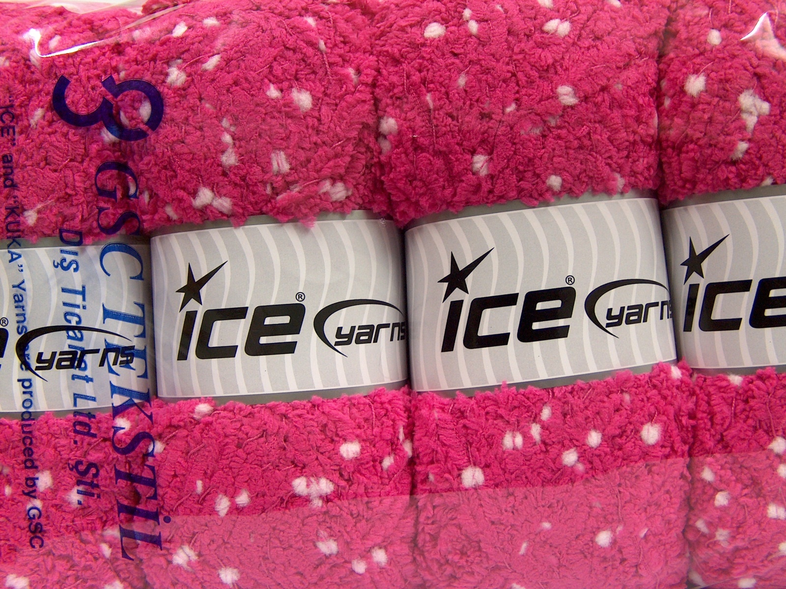 Fuchsia Custom Blend Yarns 4x100gr