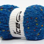 Donkerblauw Custom Blend Yarns 4x100gr