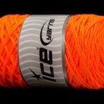 Neon oranje Crochet Embroidery NeedleCraft HandCraft 1xgr