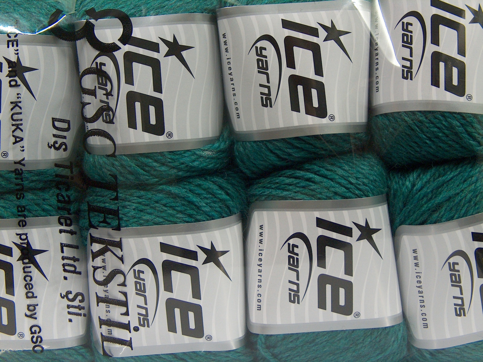 Smaragdgroen Luxe Premium Garens 8x50gr