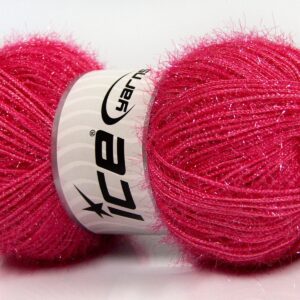 Zuurstokroze Metallic Yarns 4x100gr