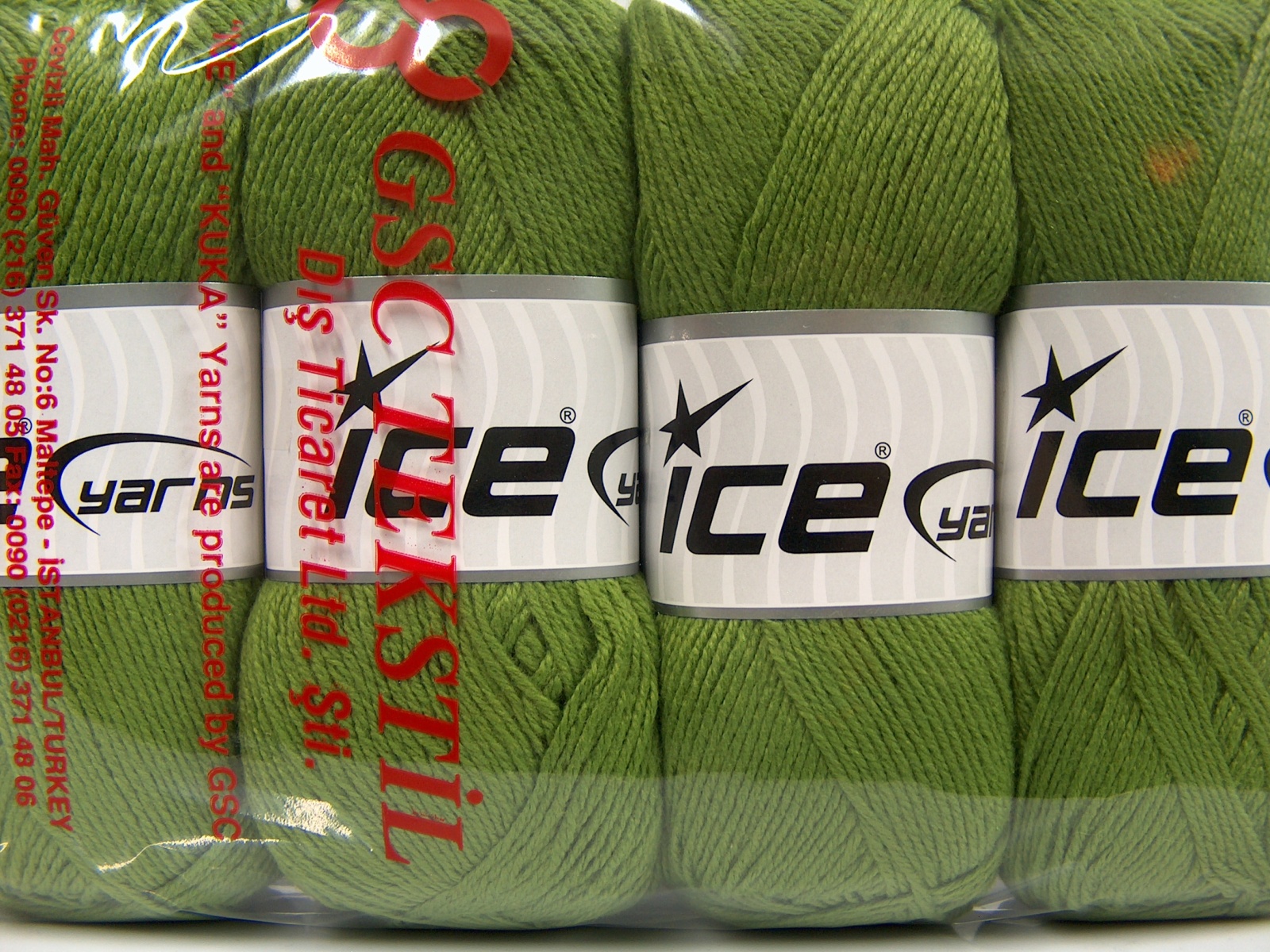 Groen Baby Garens 4x100gr