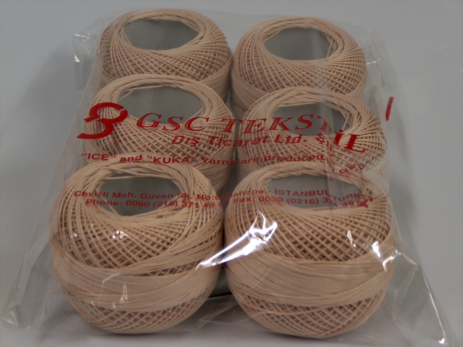 Poederroze Crochet Embroidery NeedleCraft HandCraft 6x50gr
