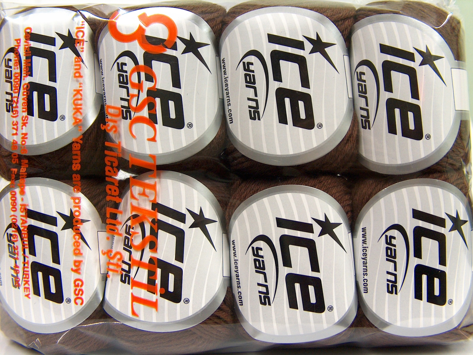 Bruin Luxe Premium Garens 8x50gr