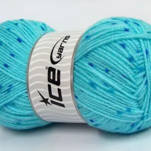 Licht Turkoois Baby Garens 4x100gr