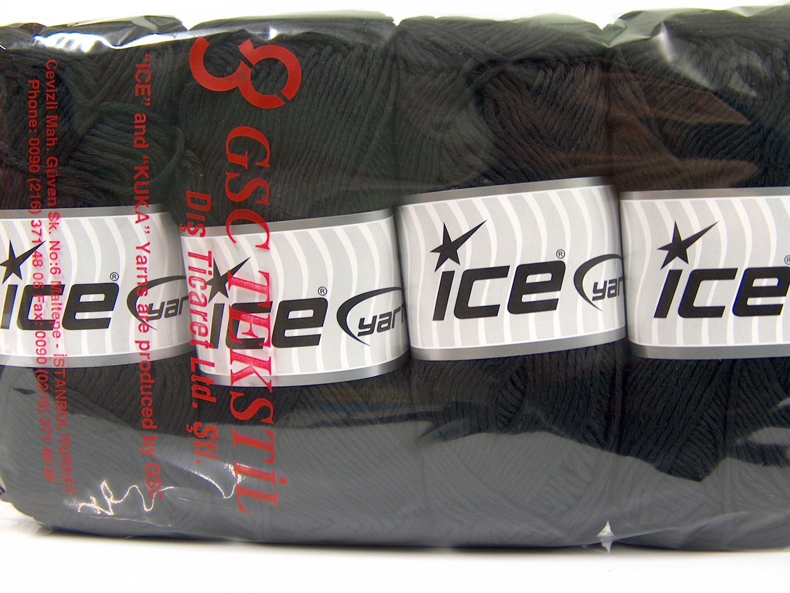 Zwart Lente Zomer Garens 4x100gr