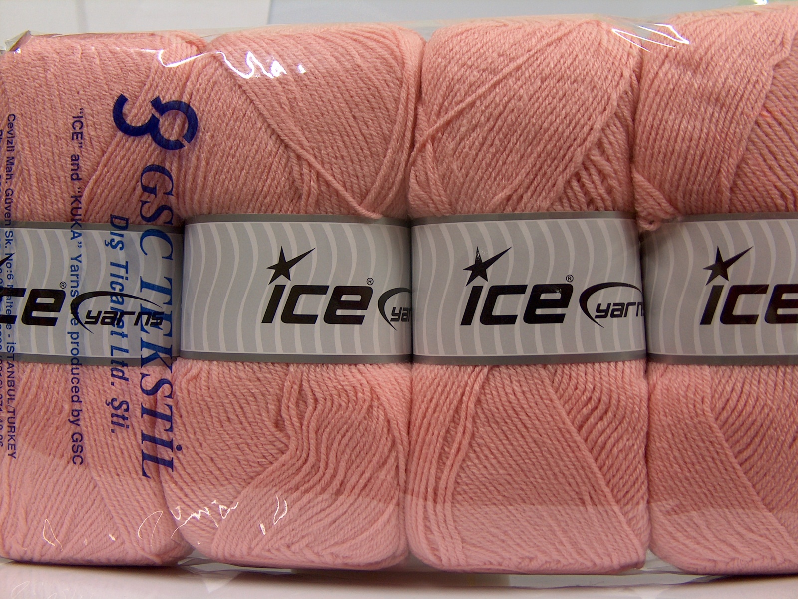 Poederroze Baby Garens 4x100gr